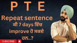 Repeat sentence how to improve ( Gurwinder sir )