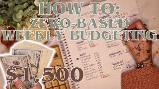 Zero Based Budget By Paycheck Budgeting | Detailed How I Budget My Paychecks | 25 Year Old Budgets