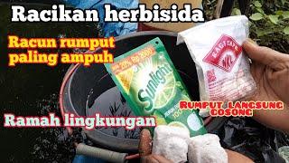 Herbisida rumput alami racikan || murah meriah dan ramah lingkungan