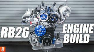 +1,000HP RB26 Engine Build - Full Start to Finish [4K]