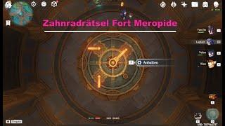 Genshin Impact 4.1 (Zahnradrätsel) Fort Meropide