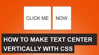 CSS Center text vertically | Quick tutorial