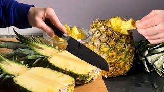 3 einfache Arten die Ananas richtig zu schälen und schneiden