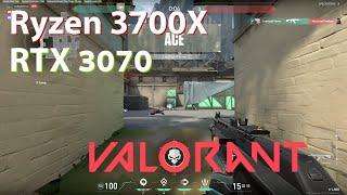 Valorant Benchmark | 1080p | Ultra | Ryzen 7 3700X | RTX 3070