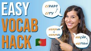 The Ultimate European Portuguese Vocabulary Hack for Beginners!