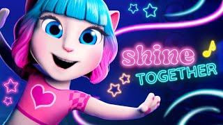  ОФИЦИАЛЬНЫЙ КЛИП НА ПЕСНЮ «Shine Together»  Говорящая Анджела