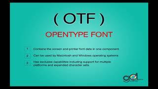 A useful Guide To Different Font Formats That Every Designer Should Know