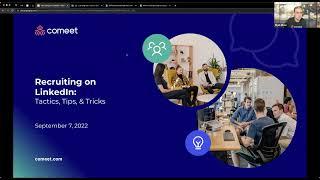Recruiting on LinkedIn: Tactics, Tips, & Tricks from the Experts