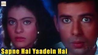 Sapne Hai Yaadein Hai | Full Video Song | Saif Ali Khan, Kajol