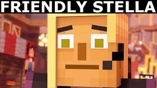 Friendly Stella - All Scenes -  Minecraft: Story Mode Season 2 Episode 5: Above and Beyond