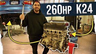 How to build a Budget 260hp K Series Engine!