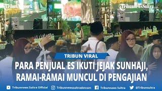 Viral Puluhan Penjual Es Teh Serbu Tempat Pengajian, Warganet Sebut Tiru Langkah Sunhaji