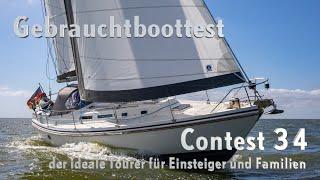 Ideales Einsteigerboot für Familien: Contest 34 im Gebrauchtboottest