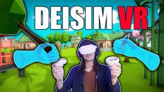 Becoming a GOD in VR was a BAD Idea... | Deisim VR (Quest 2)