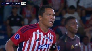 Carlos Bacca  Gol anulado  | Junior vs America De Cali 2-2 PEN [3-4] | Copa Sudamericana 2024-2025