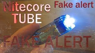 Trail trek review Nitecore tube fake alert knockoff clone copy