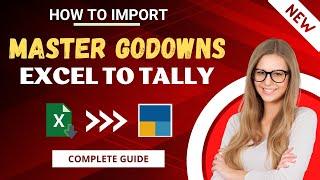 Import Master Godowns from Excel to Tally | Excel To Tally @XLTOOL