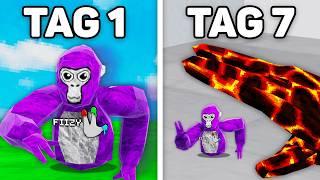 Gorilla Tag But Each Tag I Get Smaller