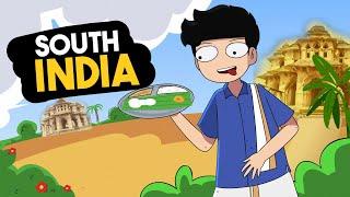 South India Ft. Indian Family | hindi storytime animation