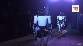 Así fue el sorprendente evento de Elon Musk con robots humanoides