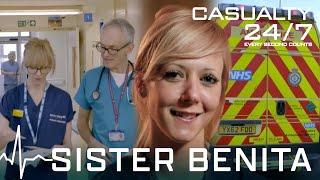 A Day In The Life Of An Emergency Worker: Sister Benita  | Casualty 24-7: Every Second Counts