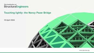 Touching lightly: the Nancy Pauw Bridge