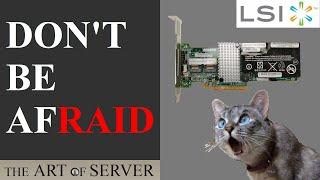 Don't be afRAID (of RAID) | How to access hardware RAID-5 array with HBA and software