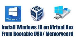 How to boot from a usb drive in virtualbox