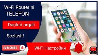 Wi-Fi Routerni  parolini o'zgartirish!! | Измените пароль Wi-Fi роутера через приложение android!!.