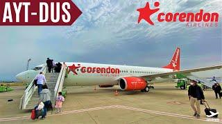 CORENDON AIRLINES | TRIPREPORT | ANTALYA - DÜSSELDORF | 21 years OLD BOEING 737-800 during COVID 4K