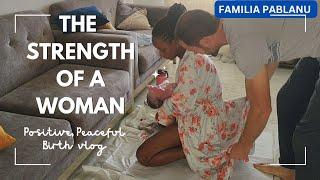 UNASSISTED UNMEDICATED NATURAL HOME BIRTH OF OUR 5TH SOS-FREE WFPB BABY | RAW FOOTAGE