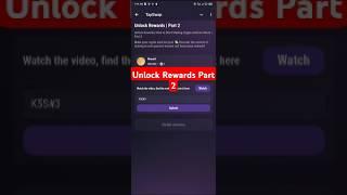 Unlock Rewards Part 2