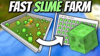 Efficient Slime Farm - 5000 Per Hour - Minecraft 1.21+ Tutorial