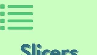 Using Slicers in Excel to Filter