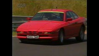 BMW 850i Entwicklung.  (Die Reportage: Testfahrt mit Tarnkappe)