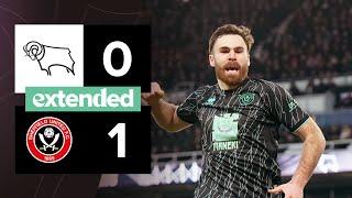 Derby County 0-1 Sheffield United | Extended EFL Championship highlights