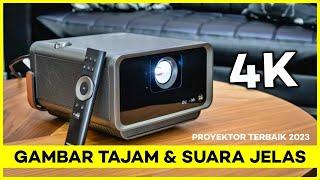 10 Rekomendasi PROYEKTOR TERBAIK 2023 RESOLUSI 4K | Untuk Nobar Bola, Presentasi & Home Theater