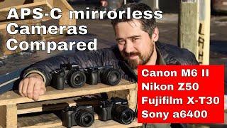 DPReview TV: Mid-Range APS-C Mirrorless Shootout (Canon M6 Mk II, Sony a6400, Nikon Z50, Fuji X-T30)