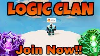 How To Join [Logic] Clan In Roblox Bedwars.. @LogicPlayerYT