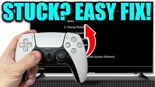 How to Fix PS5 Stuck in Safe Mode! PS5 Safe Mode Loop Easy Fix!