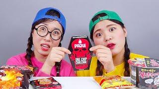 Mukbang Thực phẩm cay Thử thách DONA Việt Nam