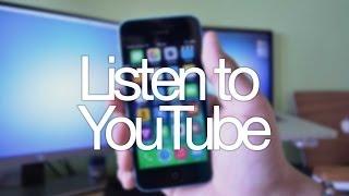 Listen to Music on YouTube After Exiting App - BEST Free Cydia Tweak for iOS7!