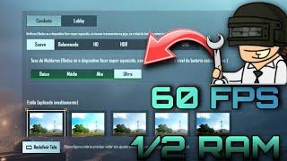 COMO RODAR PUBG MOBILE (LISO) EM CELULAR DE 1/2 DE RAM? MELHOR GFX