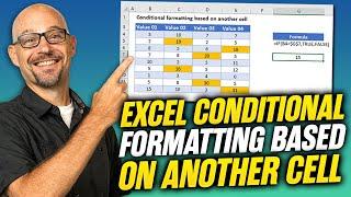 Excel How To: Format Cells Based on Another Cell Value with Conditional Formatting