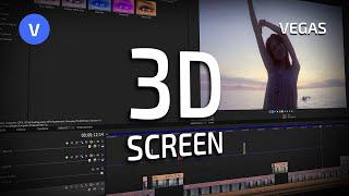 Create a Basic 3D Screen Effect with VEGAS Pro!