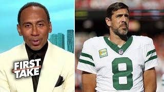 FIRST TAKE | Stephen A. Smith: Aaron Rodgers should retire if he failure again with Jets this season