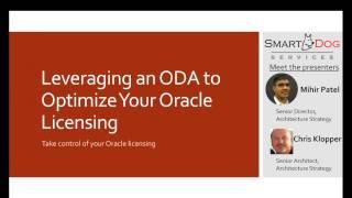 How ODA Can be Used to Optimize Oracle Technology Licenses (Pt1)