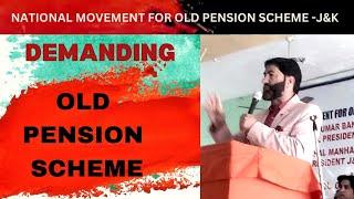 ONE DAY CONVENTION I NATIONAL MOVEMENT FOR OLD PENSION SCHEME -J&K I BOLD NEWS