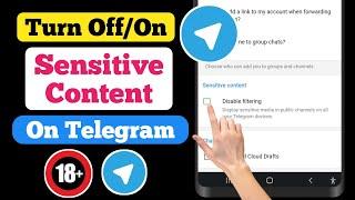 How To Enable Sensitive Content on Telegram 2022 (Android & iOS)