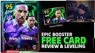 Free epic booster Ribery Leveling and review eFootball 2025